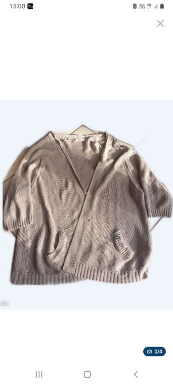 Gilet oversize Meisie t.L