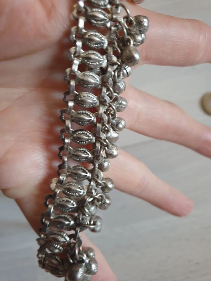 Sublime collier vintage boho chic grelots - photo numéro 2