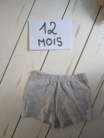 Short été bébé garçon 12 mois