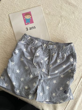 Maillot de bain, petit bateau, trois ans