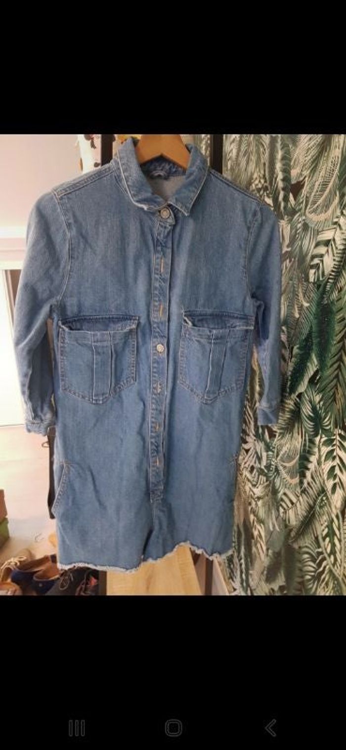 Combishort en jeans Jennyfer