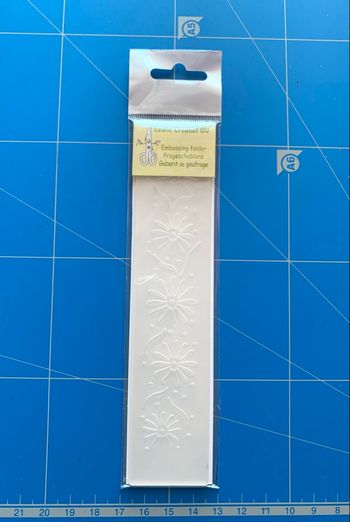 Embossing folder, Gabarit de gaufrage bordure Leane Creatief