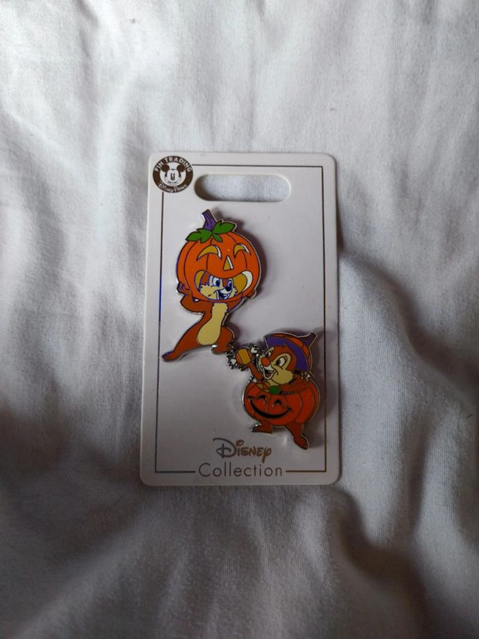 Pins Disney tic et tac, chip n dale citrouille