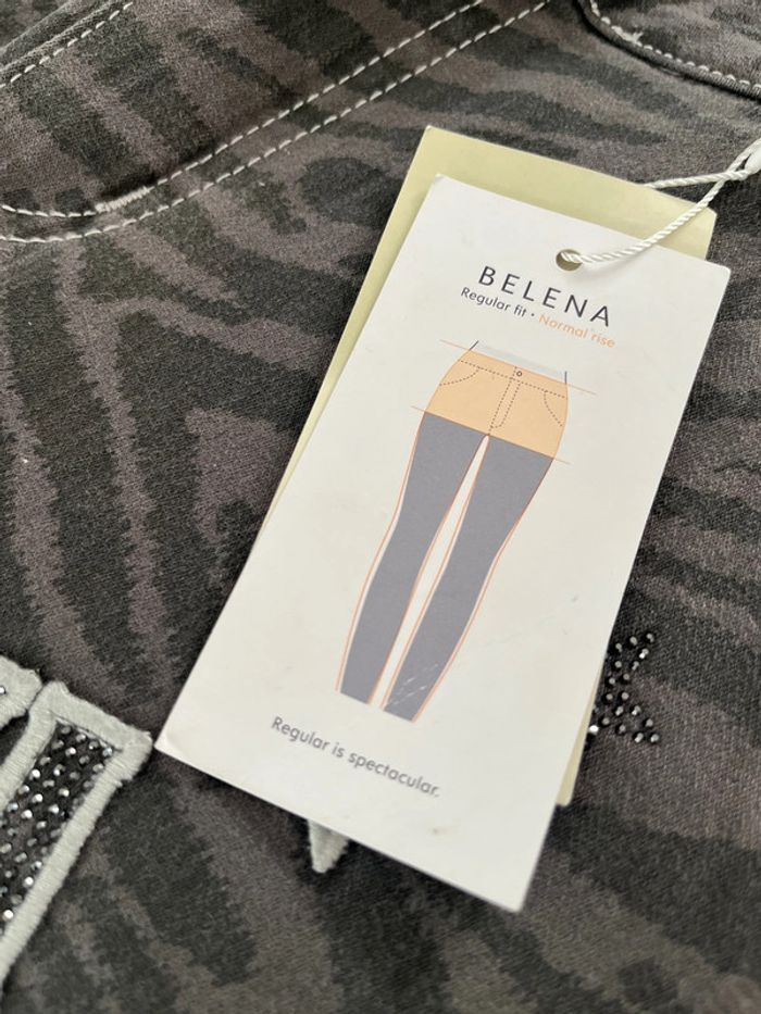 Pantalon jean Heine modèle imprimé animal taille 36 neuf - photo numéro 6