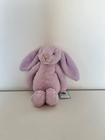 Small bashful hyacinth lilac bunny Jellycat