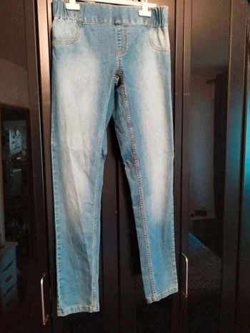 Jeans  taille  élastique