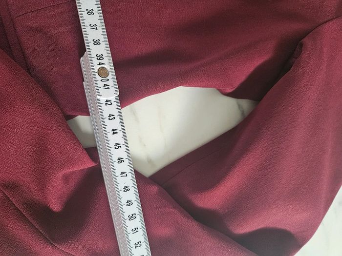 Stradivarius blazer bordeaux taille M - photo numéro 12