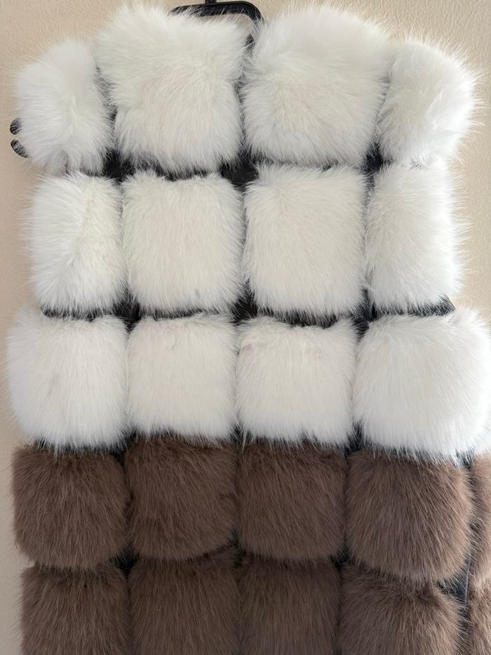 Veste fourrure sans manche - photo numéro 9
