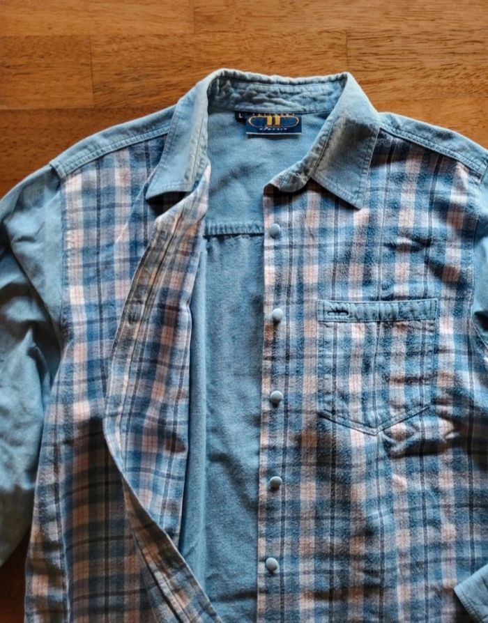 Chemise bleu vintage - photo numéro 2