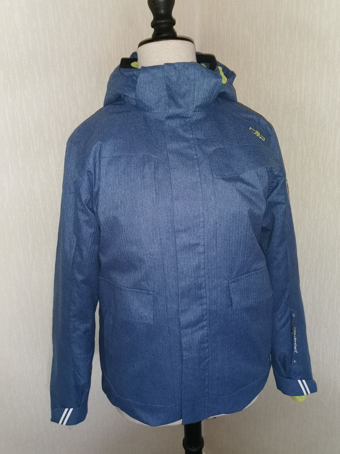 Veste de ski bleu denim CMP T 14 ans - photo numéro 2