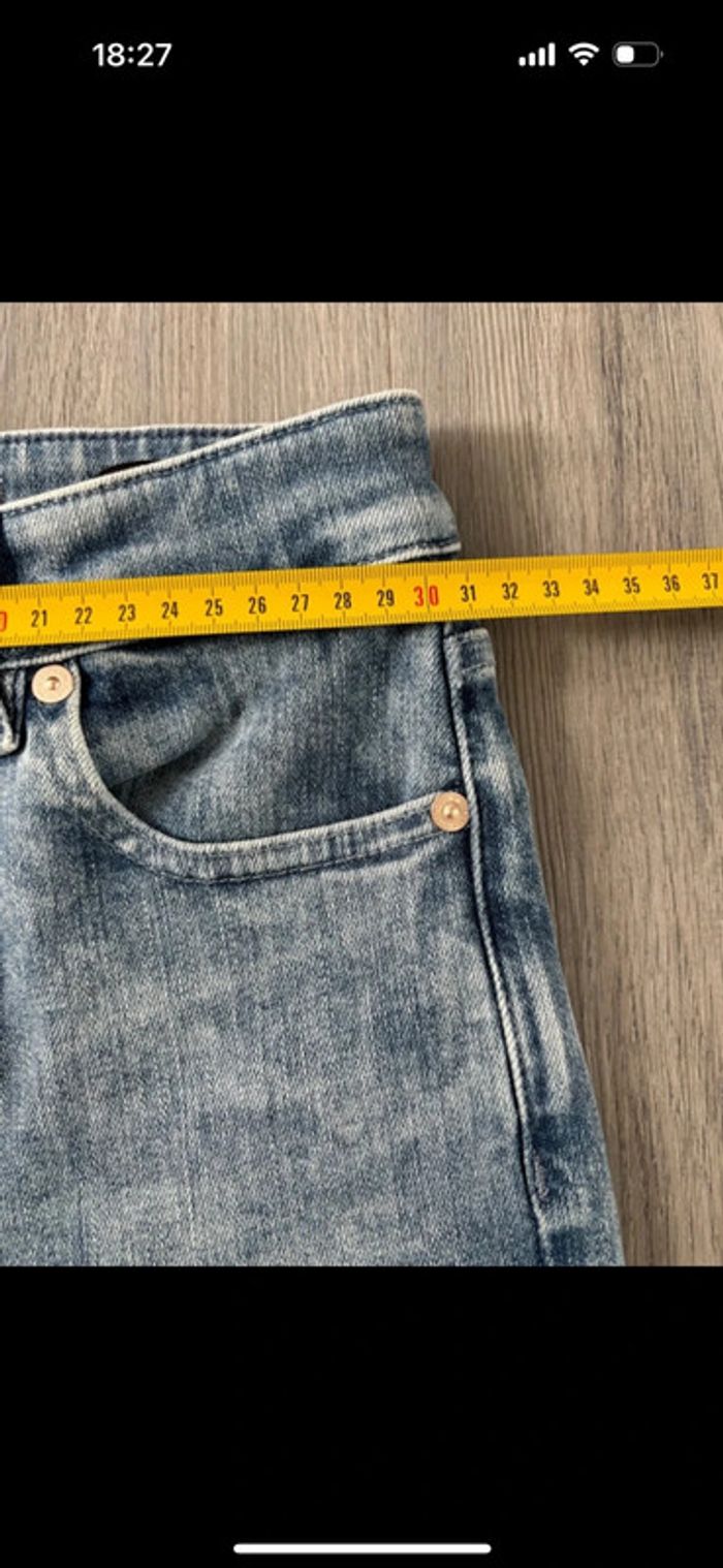 Jeans évasé 7 for all mankind taille 25 - photo numéro 10