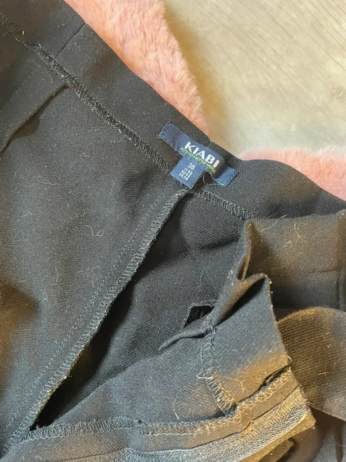 Pantalon droit noir - photo numéro 2