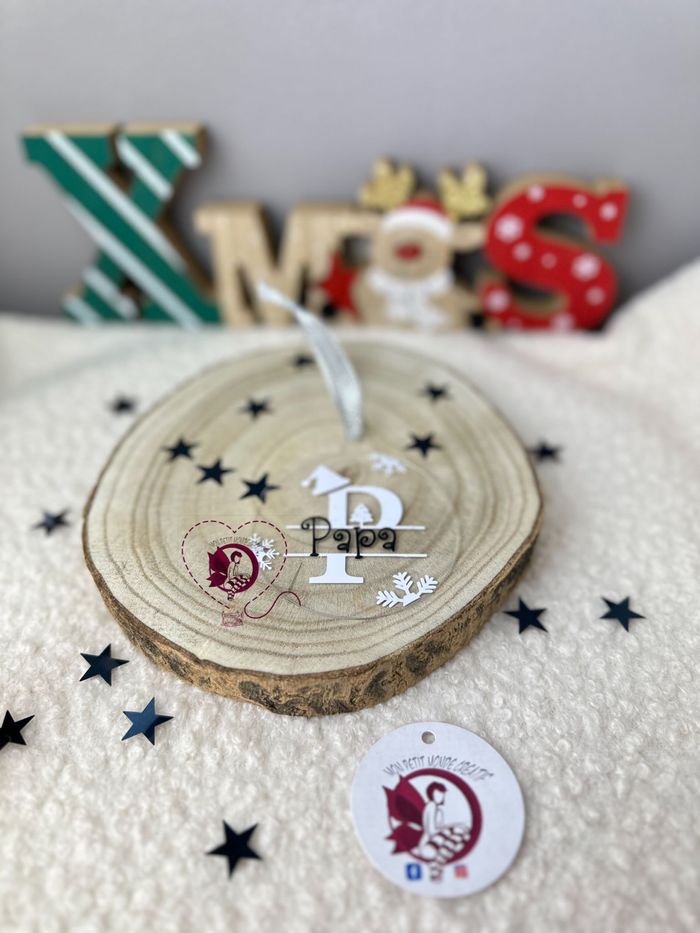 Boule noel personnalisé plexi - photo numéro 3