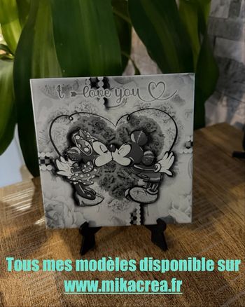 Carrelage Mickey et Minnie 