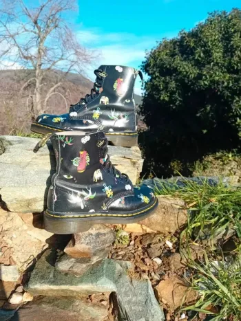 Dr. Martens noir Tatoo tatouage 37