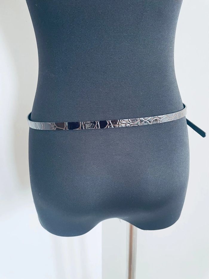 👍🏻 Ceinture. Effet serpent. Marron. Neuve. Ajustable. 36/44. - photo numéro 6