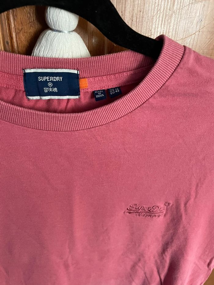 Teeshirt superdry 42 rose - photo numéro 2