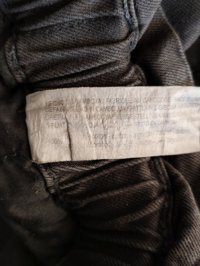 Jean coupe carotte taille haute Taille S Stradivarius - photo numéro 8
