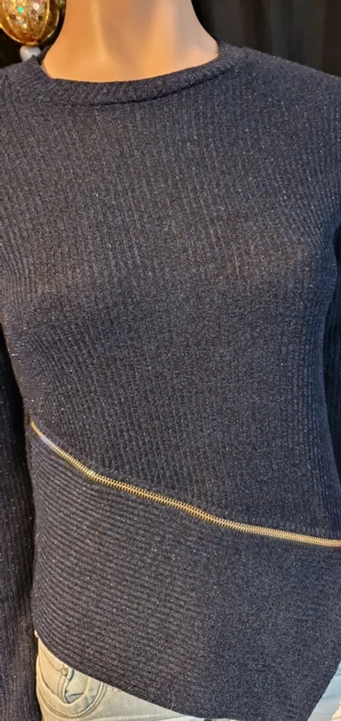 Haut femme pailleté - photo numéro 2