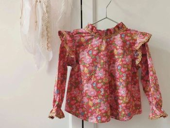 Blouse a manches longues liberty