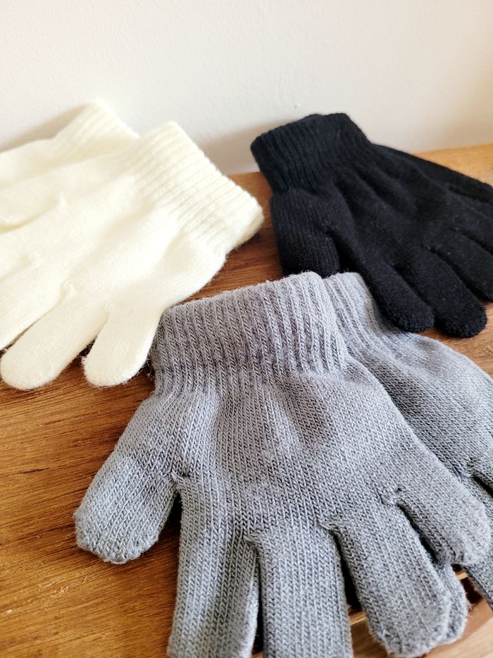 Lot de 3 paires de gants - photo numéro 2