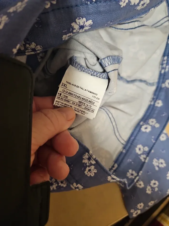 Veste fille 13/14 ans 170 cm  United color of benetton - photo numéro 3