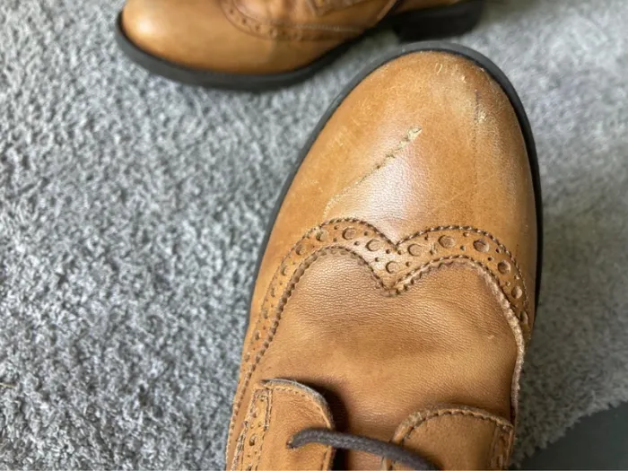 bottines en cuir taille 34 - photo numéro 3