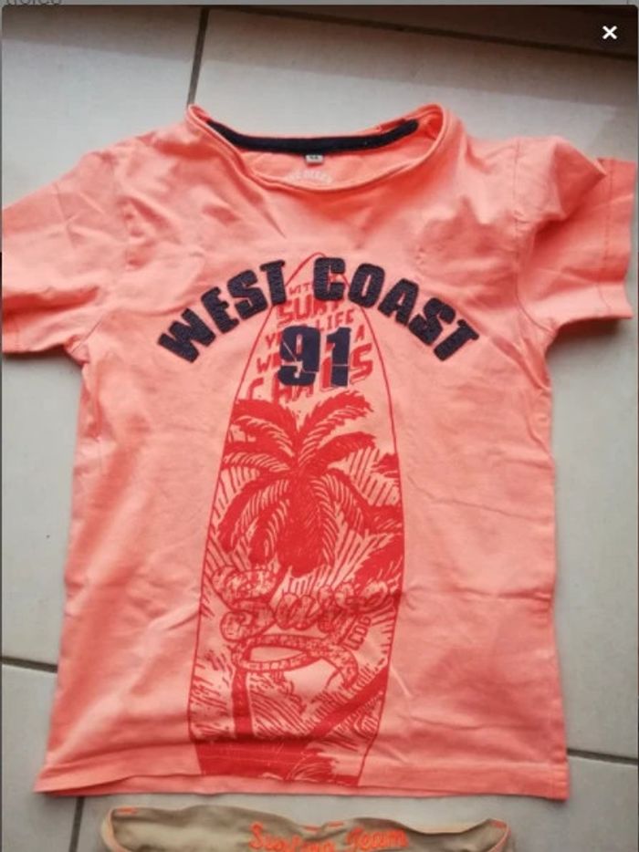 Tshirt+ Short la compagnie des petits T5ans - photo numéro 3