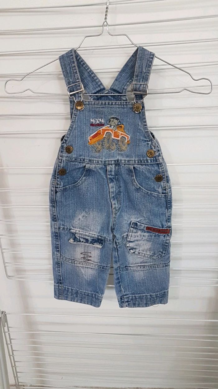Salopette en Jean 6/9 mois
