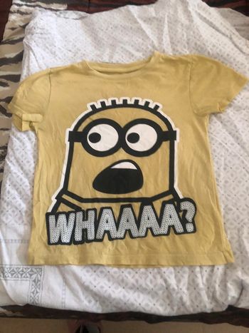 Tee shirt 6 ans minions