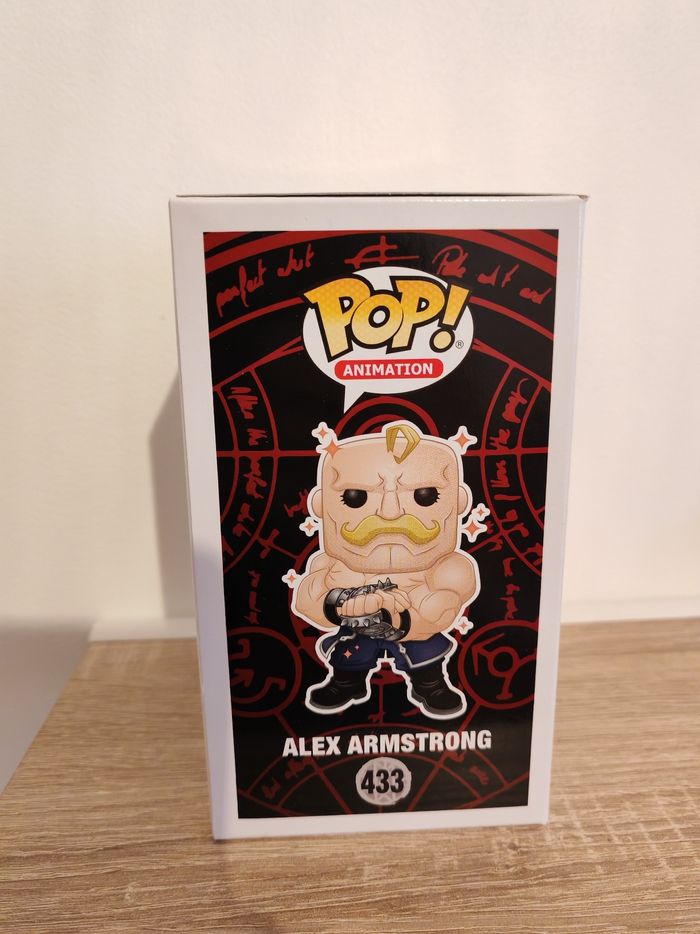 Figurine funko pop Alex Armstrong - photo numéro 2