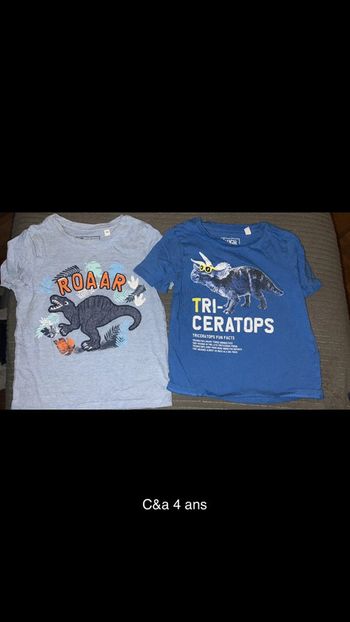 Lot tee-shirts C&a