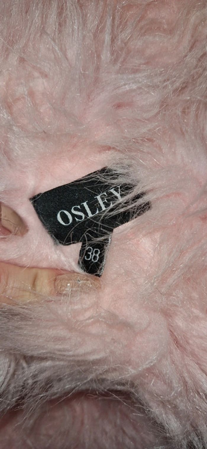 Manteau Osley camouflage et fausse fourrure rose - photo numéro 14