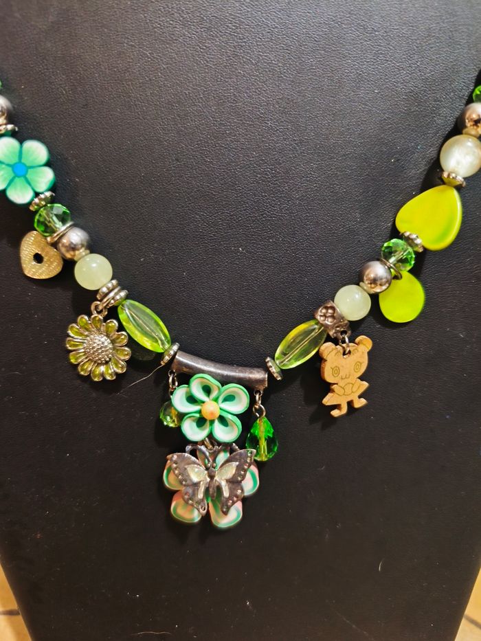 Collier femme vintage dressing - photo numéro 2