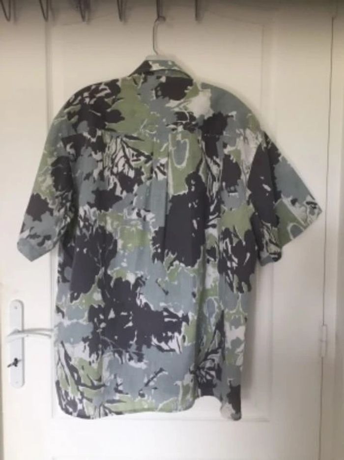 Chemisette kaki chamarré L - photo numéro 3