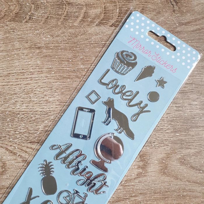 ⭐ Sachet stickers miroirs ⭐ #emyfleury_scrapbooking - photo numéro 2