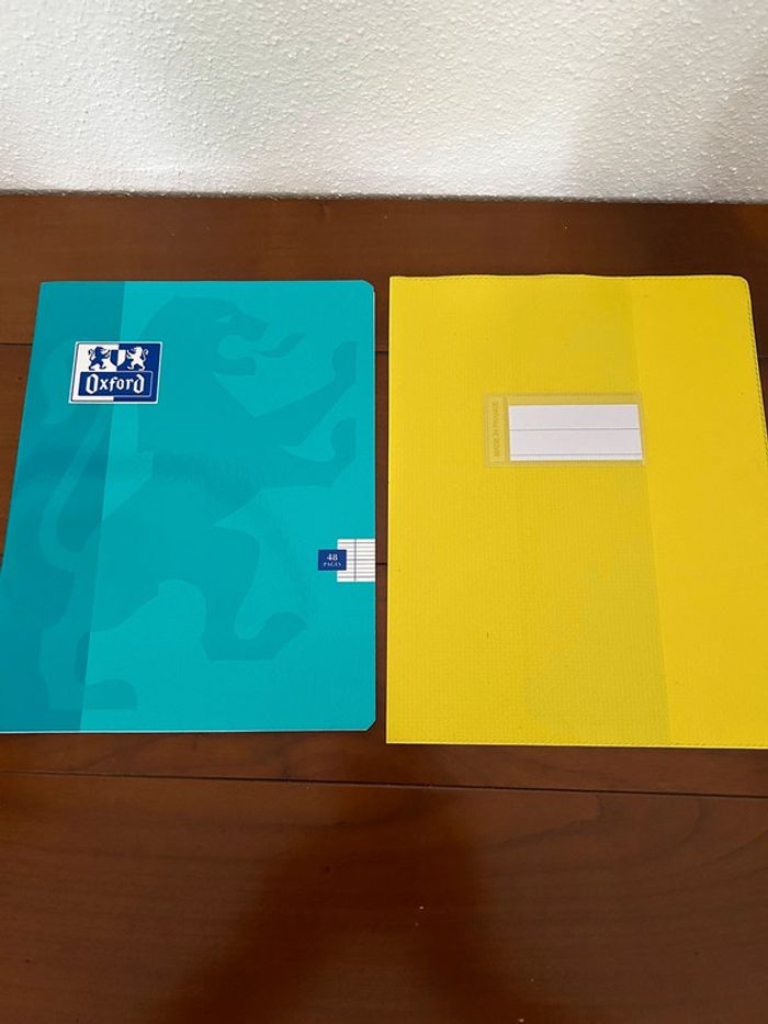 Cahier + protège cahier