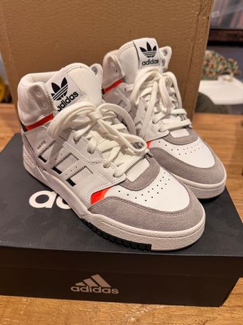 Adidas drop step orange montante 