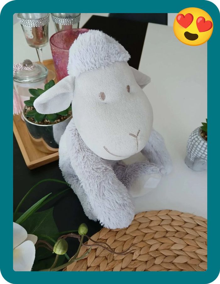 Adorable Péluche Mouton Atmosphèra Comme Neuve🌿🎁