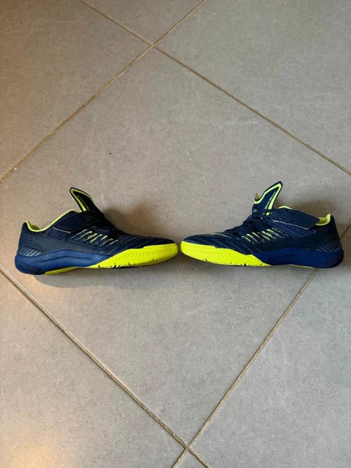 Baskets / Chaussures de football - Décathlon / Kipsta - Imviso ginka - Bleu marine - 31 - photo numéro 3
