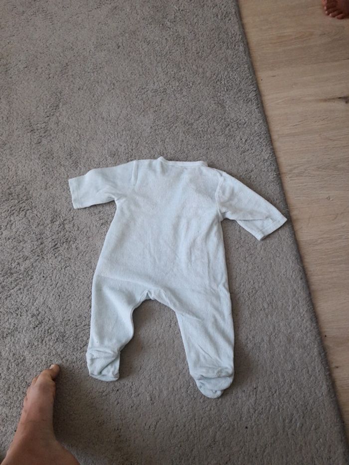 Pyjama velours renard 3 mois - photo numéro 4