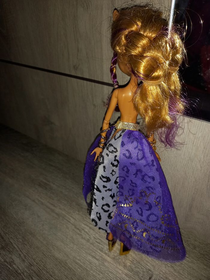 poupée monster high clawdeen wolf 13 voeux wishes avec lanterne - photo numéro 4