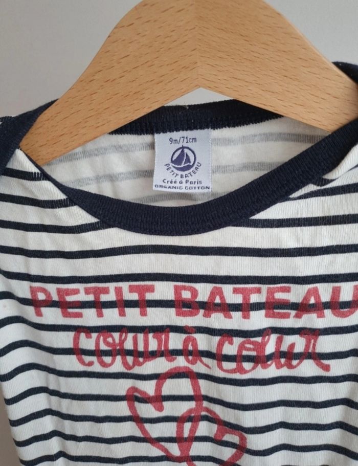 Pyjama bébé fille petit bateau 9 mois. - photo numéro 2