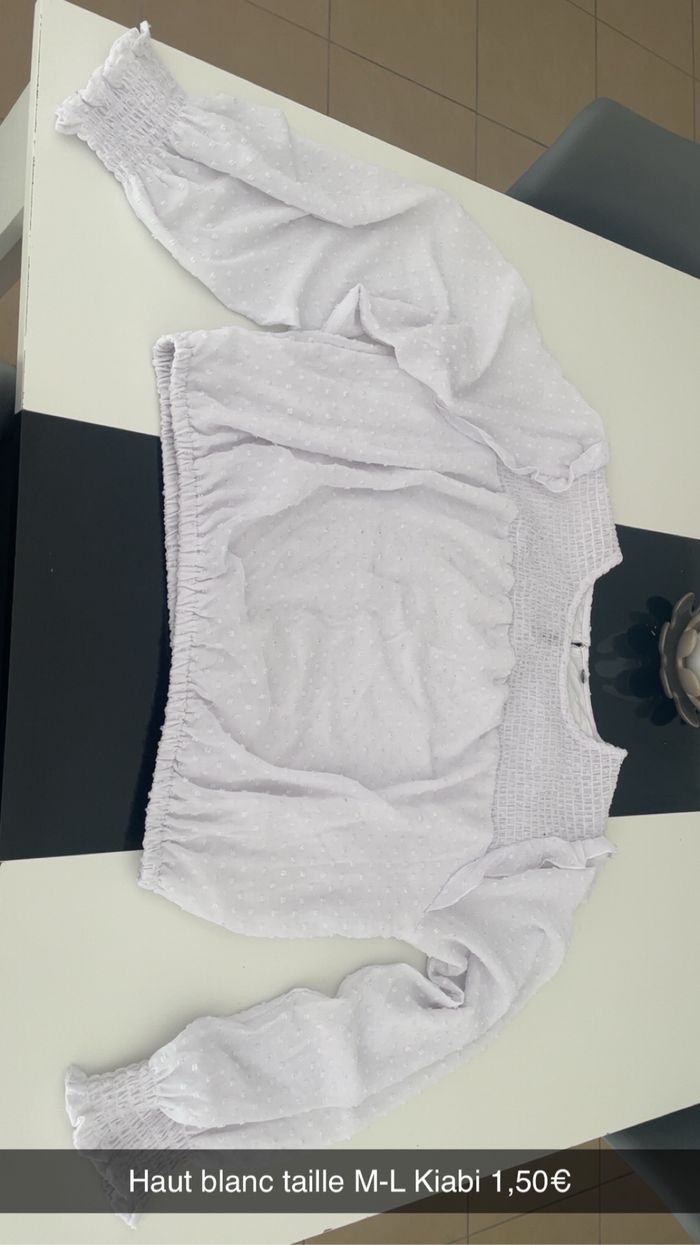 Blouse blanche