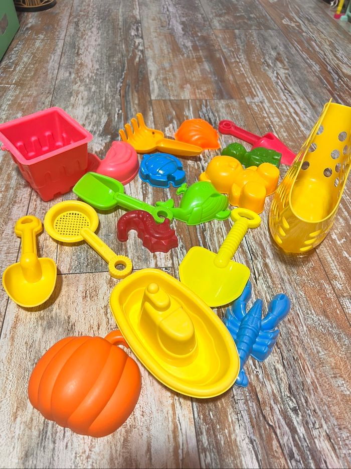 Set  jouets de plage sable - photo numéro 2