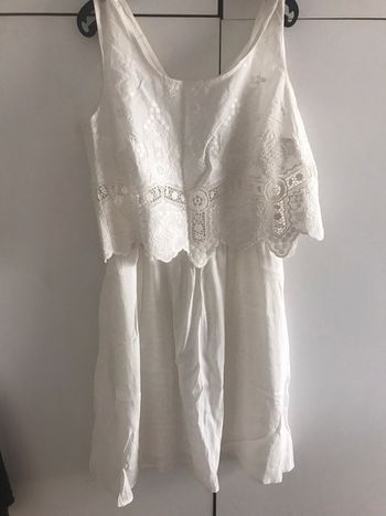 Robe Naf Naf blanche - 34