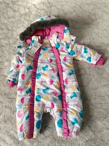 Combinaison hiver ski bébé fille 6 mois