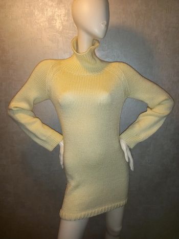 robe pull écru taille 36/38