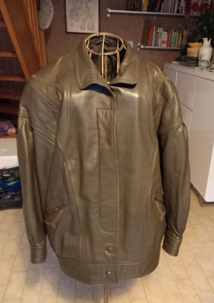 Blouson en cuir (T.42)