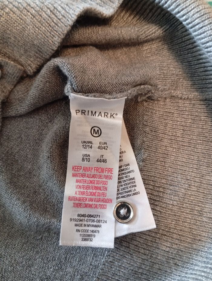cardigan ou gilet neuf taille 38/40 - gris foncé - photo numéro 4